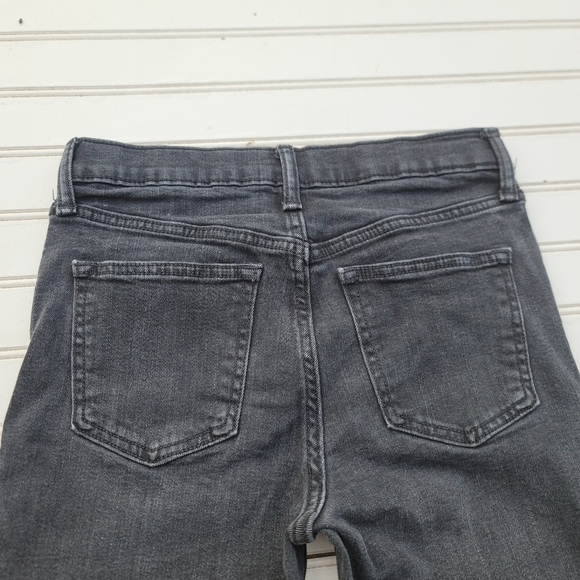 Old Navy Jeans Boys Youth 14 Black Original Taper Stretch Pockets 27x28 - Picture 2 of 10